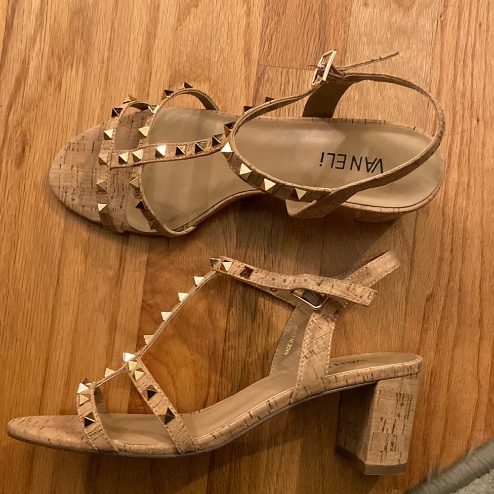 Vaneli midge heeled sandals